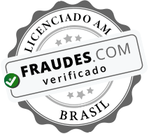 Selo de verificação Fraudes.com no Brasil